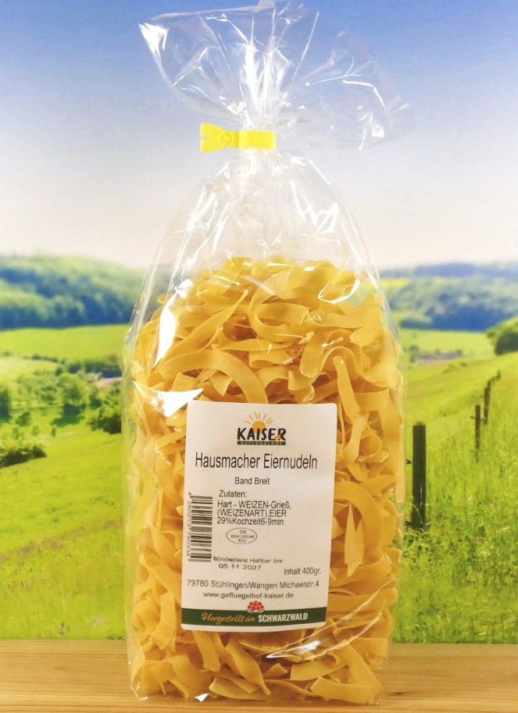 Hausmacher Bandnudeln Breit 400g