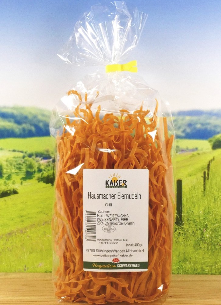 Chili Eiernudeln 400g