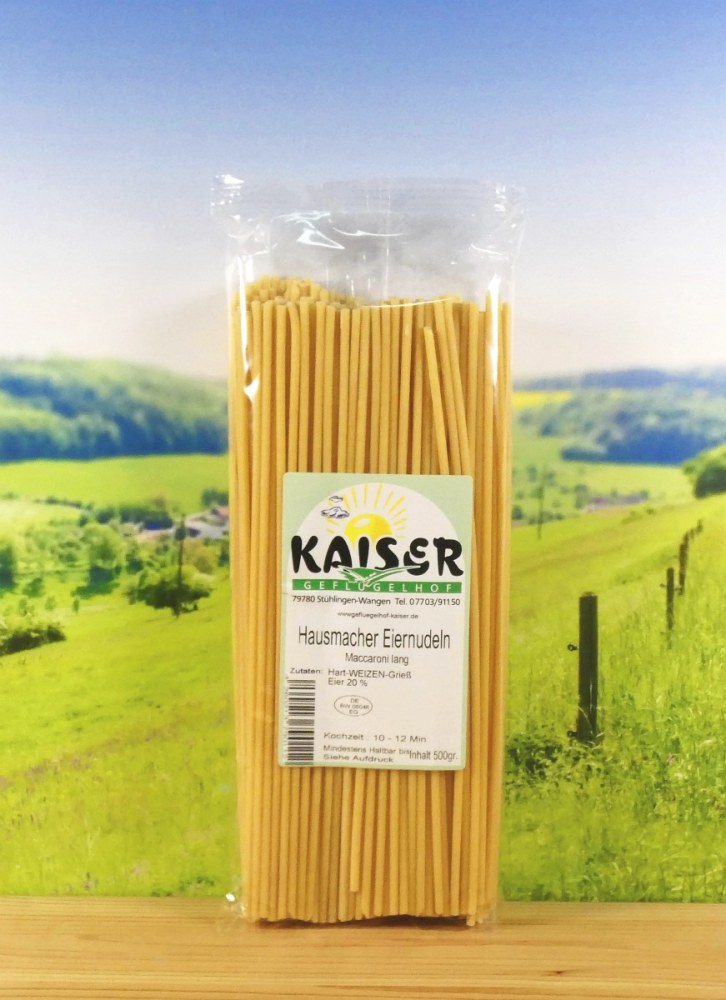 Hausmacher Maccaroni lang 500g